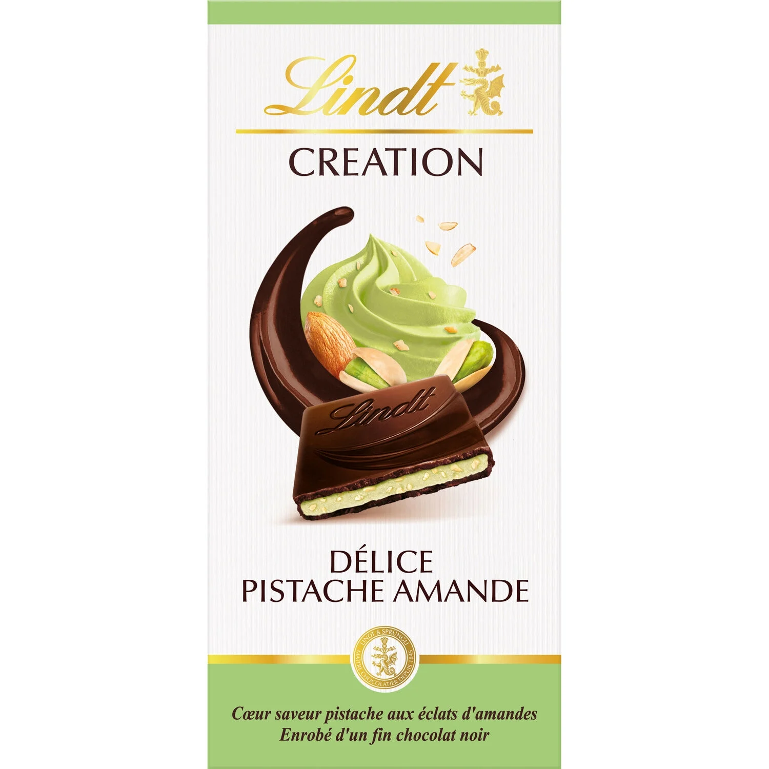 Lindt chocolate pistachio almond