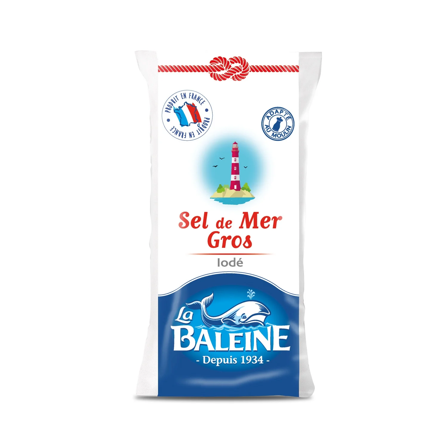 La Baleine Iodized Coarse Sea Salt