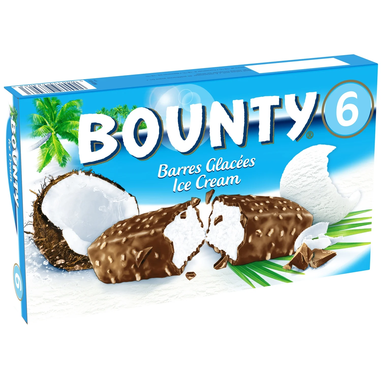 Bounty ice cream bars