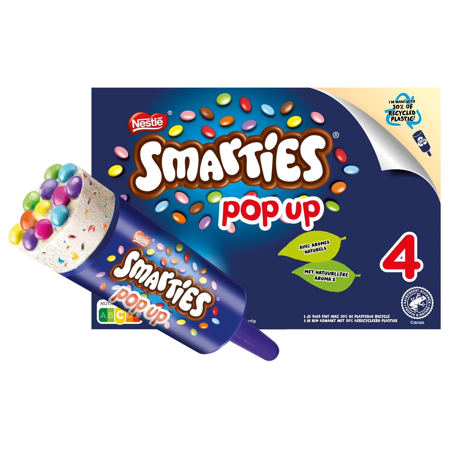 Smarties Popup ice cream