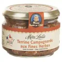 Terrine campagnarde aux fines herbes Mère Lalie