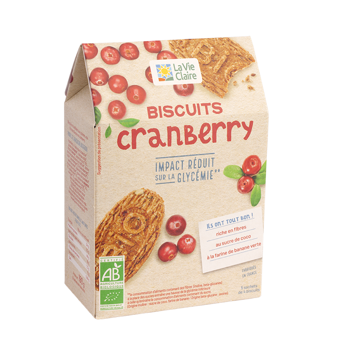 BISCUIT NUTRI CRANBERRY