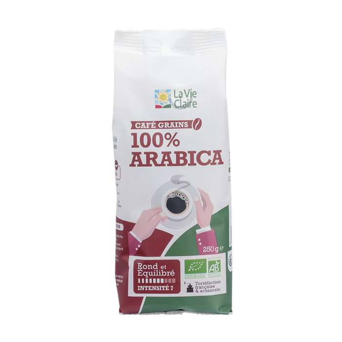 PURE ARABICA COFFEE GRAIN 250G