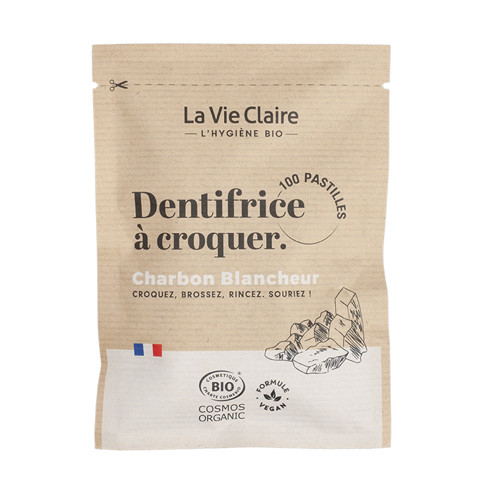 Recharge dentifrice solide au charbon 35g - La Vie Claire