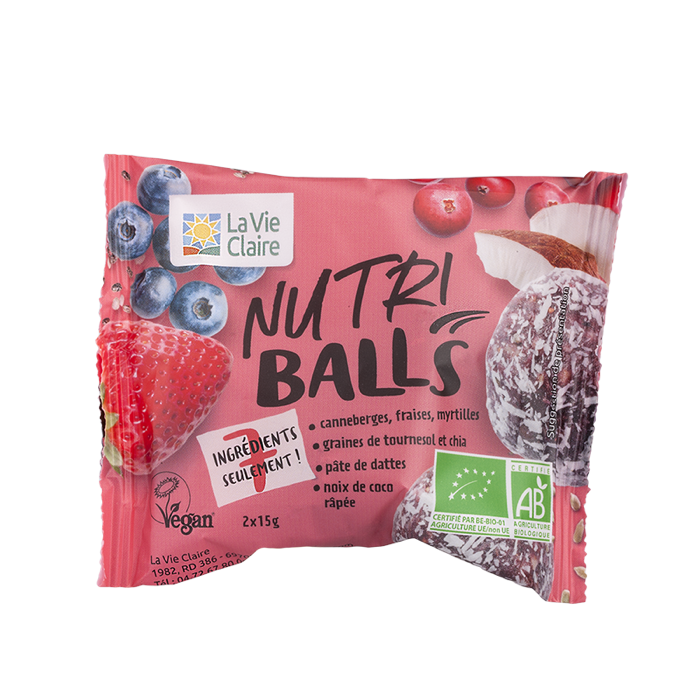 Nutri Balls Fruits Rouge 2x15g