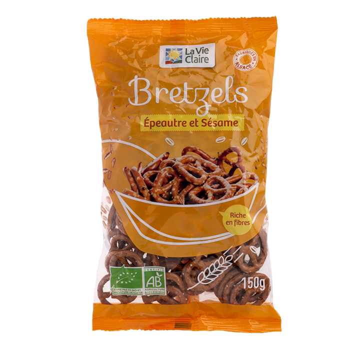 Bretzels epeautre sesame