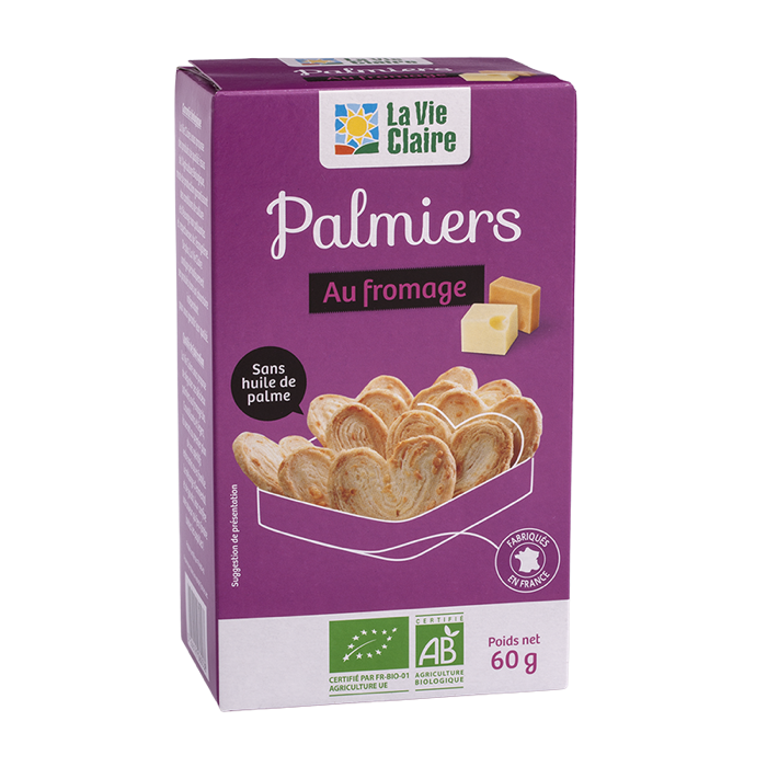 Cheese Palmiers 60g