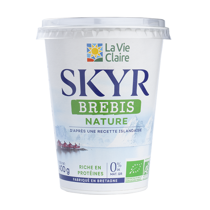 Skyr nature sheep 400g - La Vie Claire