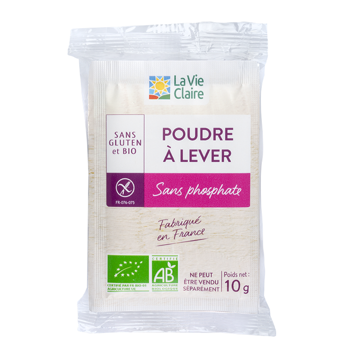 Poudre A Lever S/gluten 8x10 G