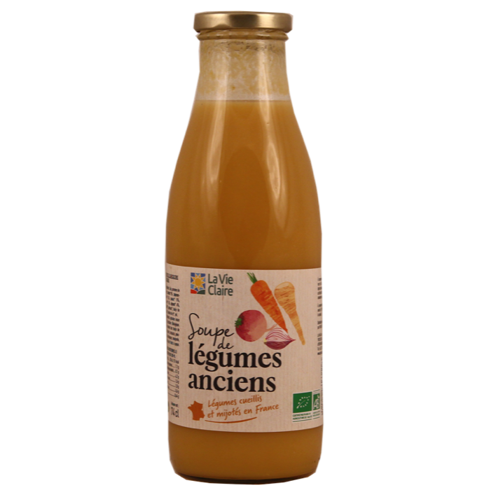 Soupe de légumes anciens 74cl - La Vie Claire