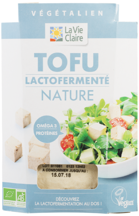 Plain Lactofermented Tofu