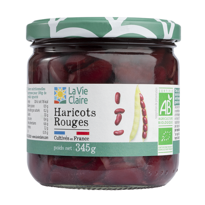 Haricots rouges 345g - La Vie Claire