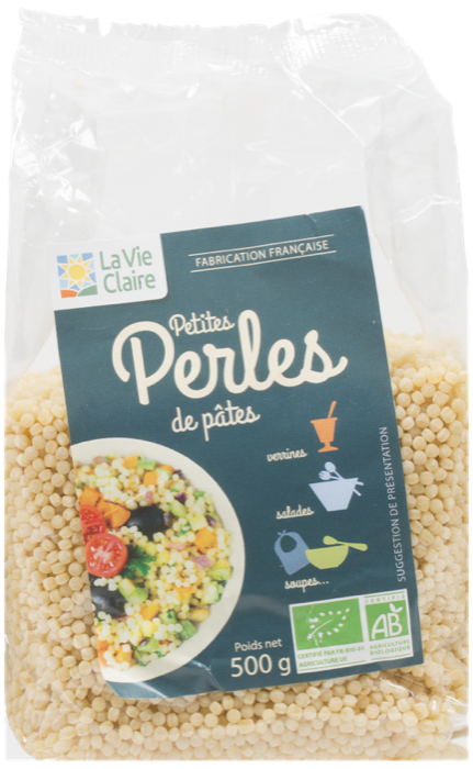 Petites perles de pâtes 500 g - La Vie Claire