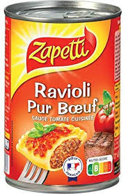 Zapetti Ravioli 100% beef 400 g  