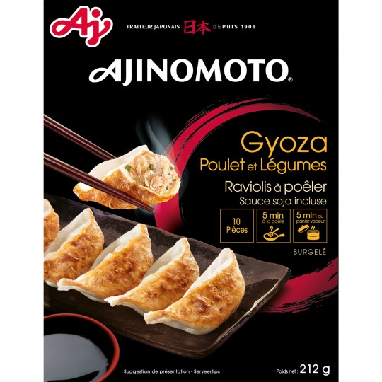 Ajinomoto Gyoza Poulet Légumes 212 g 