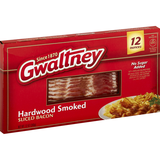 Gwaltney Bacon Sliced Palm River 340 g 