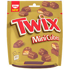 Twix Mini Cubes 154 g 