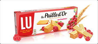 Lu La Paille D'Or Framboises 170 g 