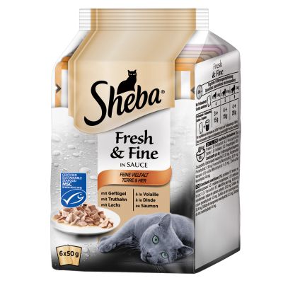 Sheba Délice Du Jour Volaille 50 g x 6