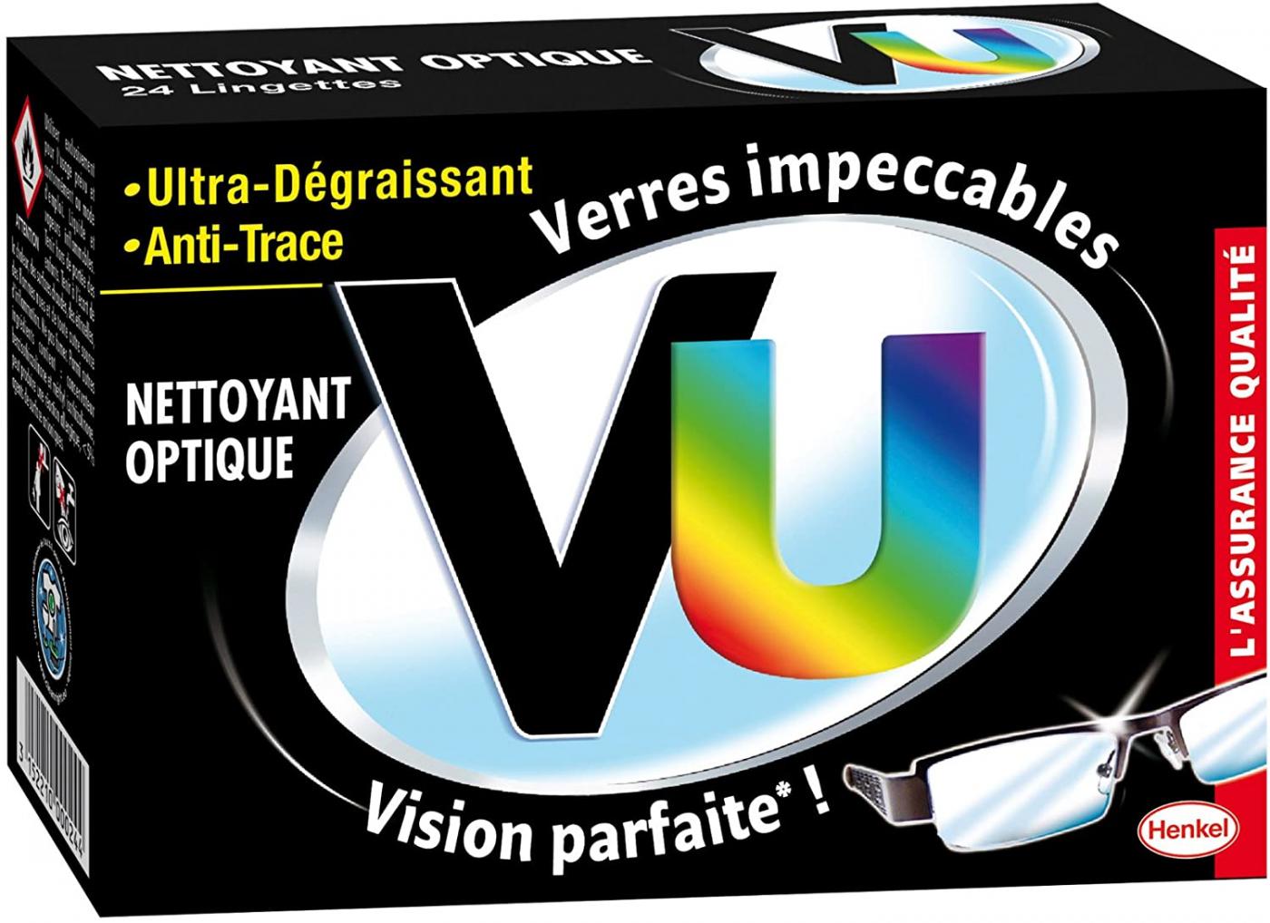 Vu Nettoyant Lunettes x 24