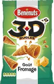 Benenuts 3D Bugles Fromage 85 g 