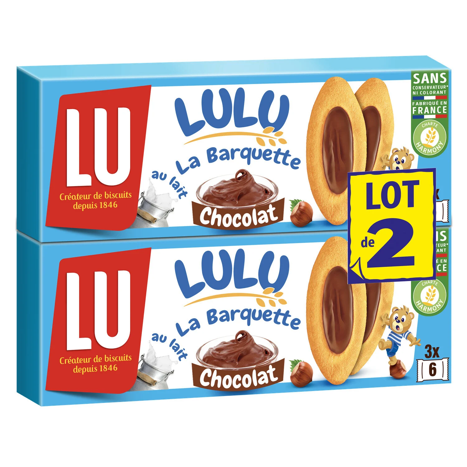 The Lu chocolate barquette