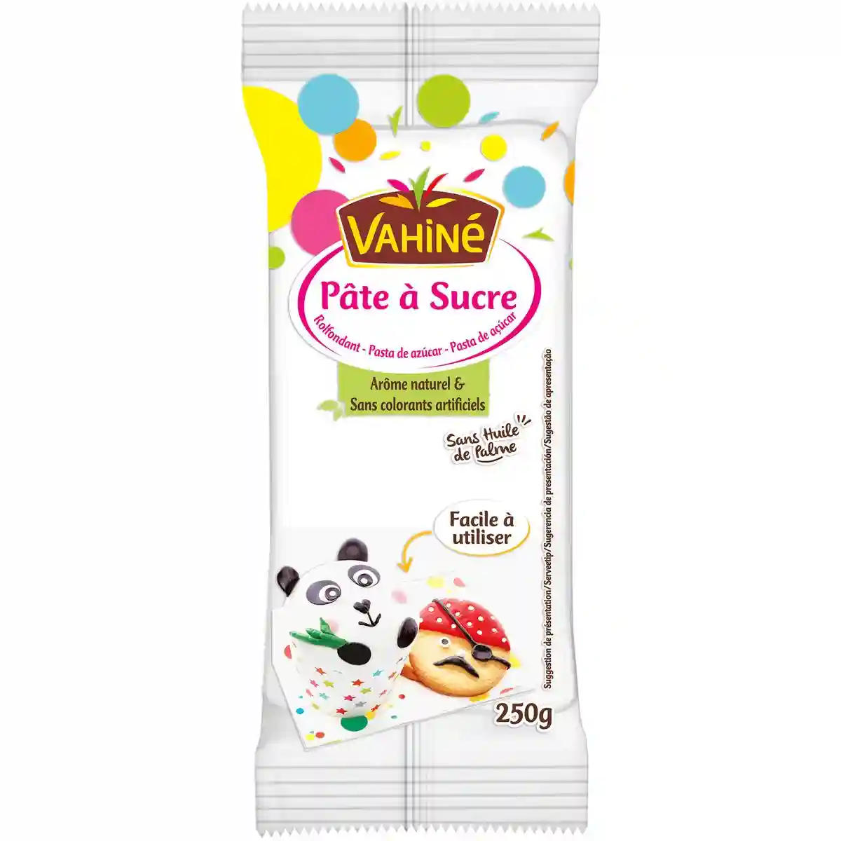 Vahiné white sugar paste