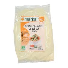 Markal semoule blanche fine bio 500 g