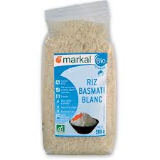 Markal riz basmati blanc inde bio 500 g