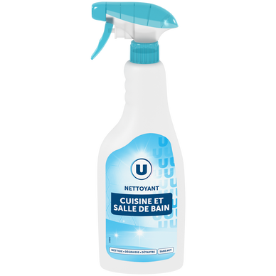 Nettoyant 2en1 cuisine & salle de bain U 