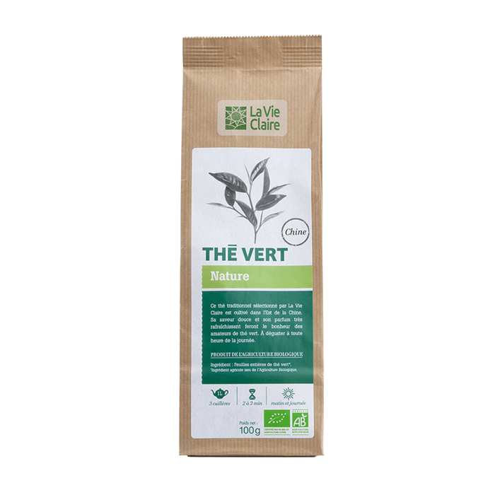 Thé vert nature 100g - La Vie Claire