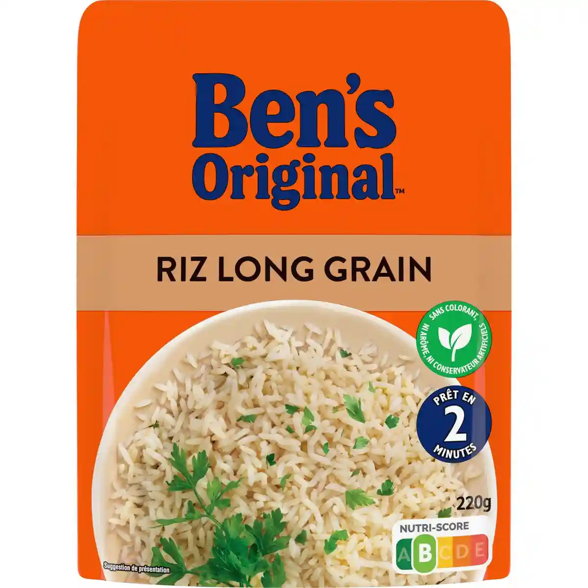 Ben's microwaveable long grain rice 