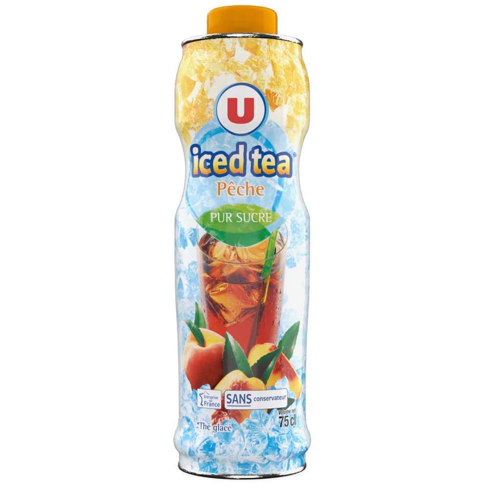 Sirop de thé pêche U 