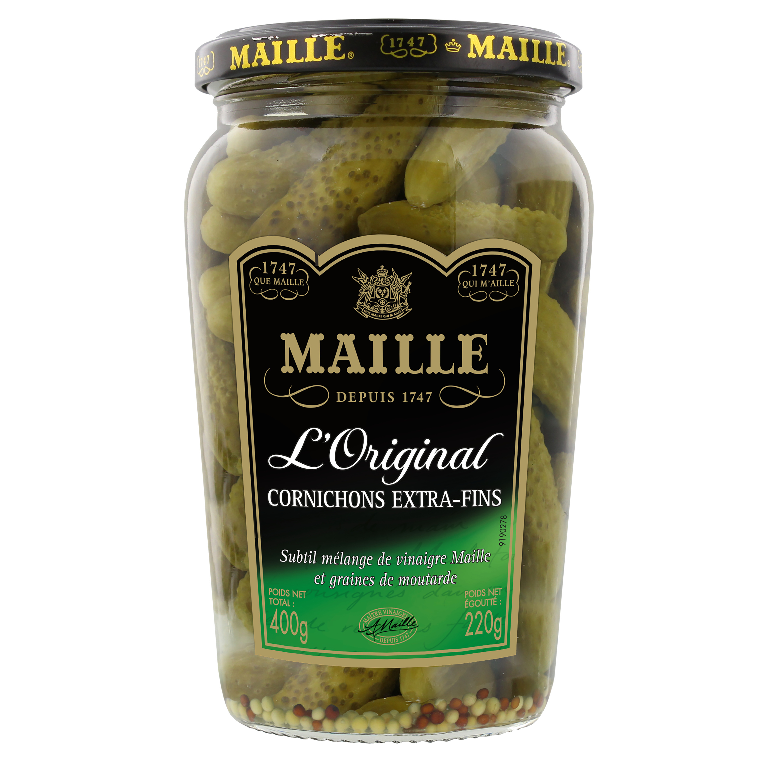 Maille extra fine gherkins