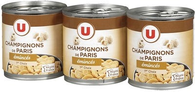 Sliced button mushrooms U 3*230g
