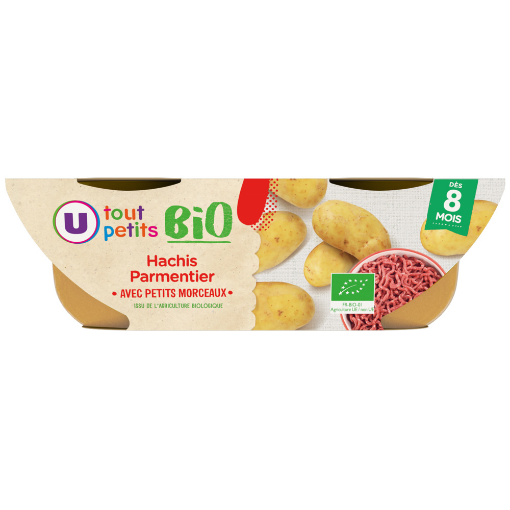 Plats bebe hachis parmentier U Bio
