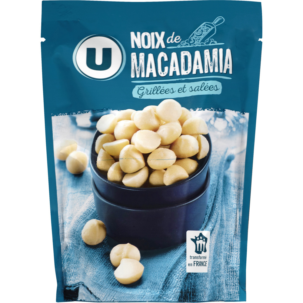 Noix de Macadamia grillées et salées U