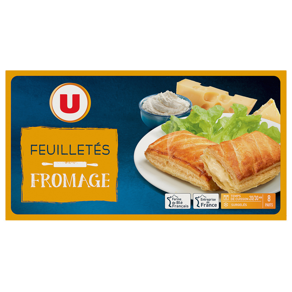 Cheese puff pastry U