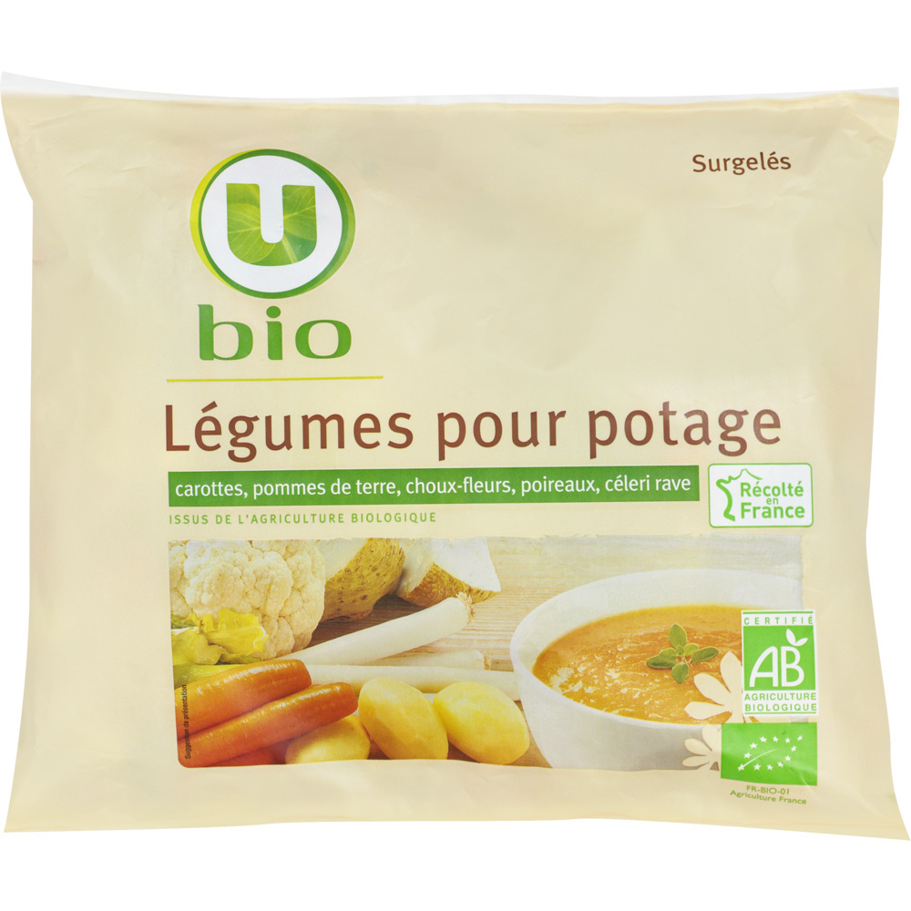 Organic soup vegetables U