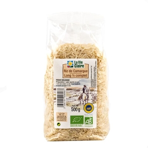 Riz lg 1/2 complet camargue 500g