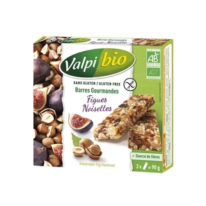 Barres Figues Bars Figs Hazelnuts Gluten Frees/glu