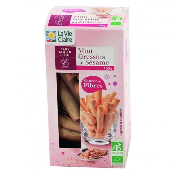 Mini Gressins Sesame S/gluten 