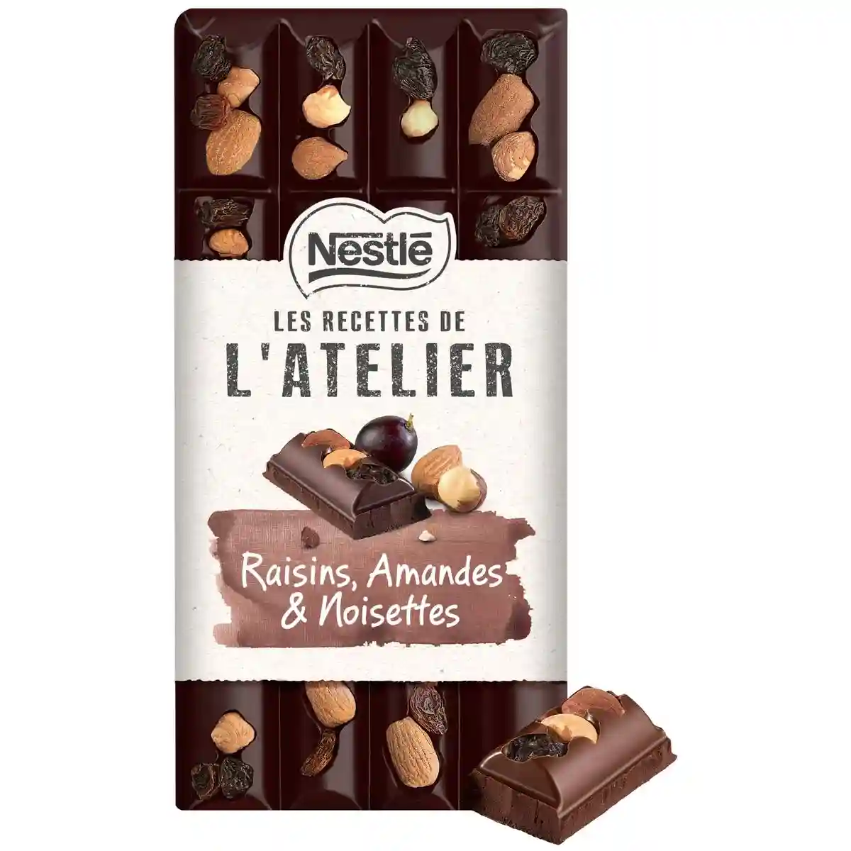 Nestle dark chocolate raisins, almonds & hazelnuts
