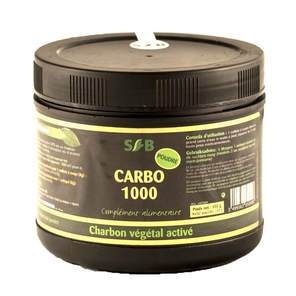 Charbon activé en poudre 150g - confort digestif/détox - SFB