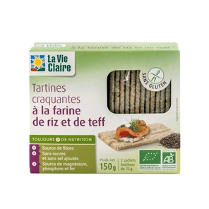 Tartines Craquantes Riz Teff