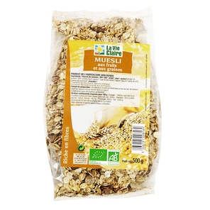 Muesli Fruits Et Graines 500g Lvc