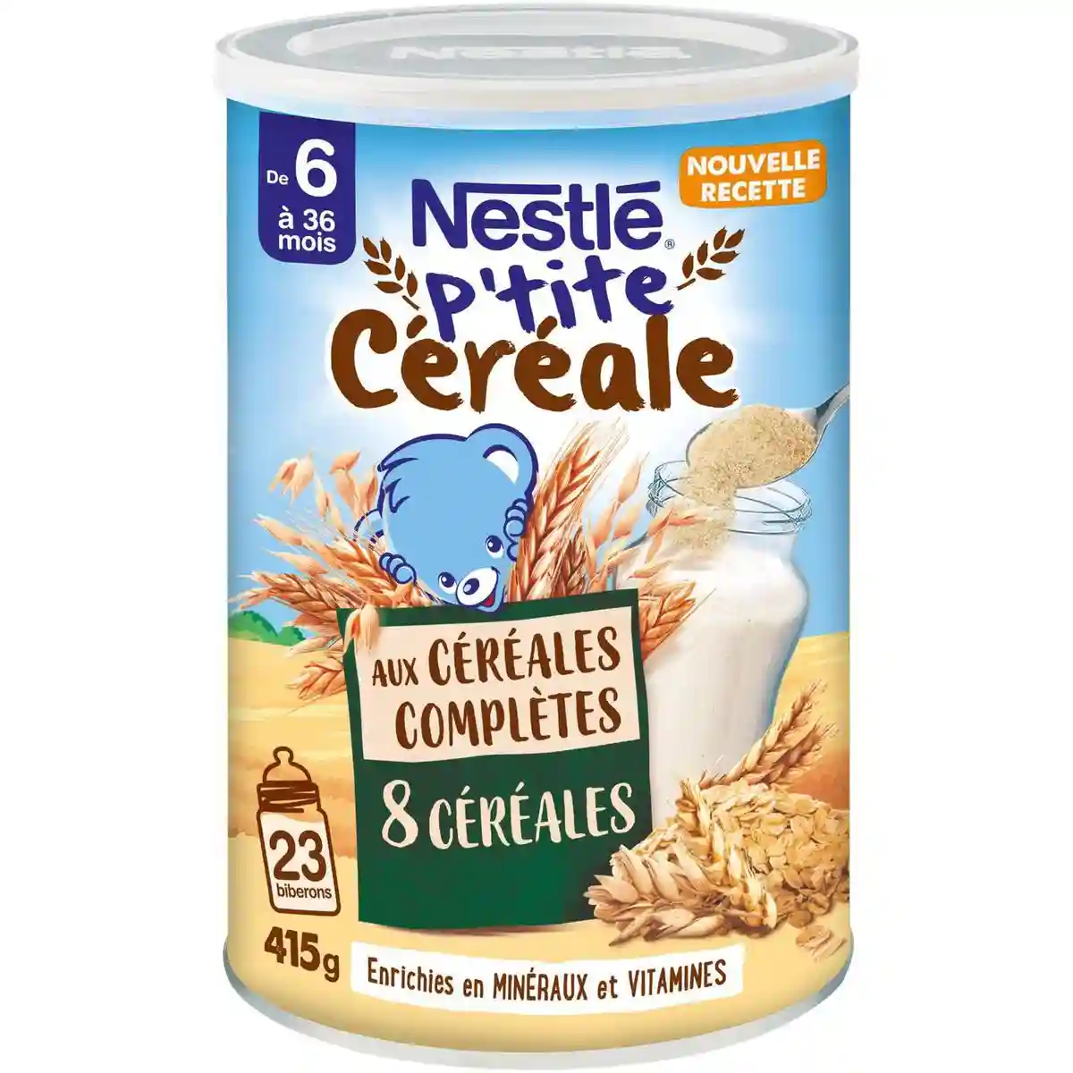 P'tite céréales aux céréales complètes Nestlé