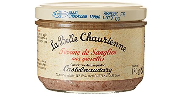 La Belle Chaurienne Wild Boar Terrine 180 g  