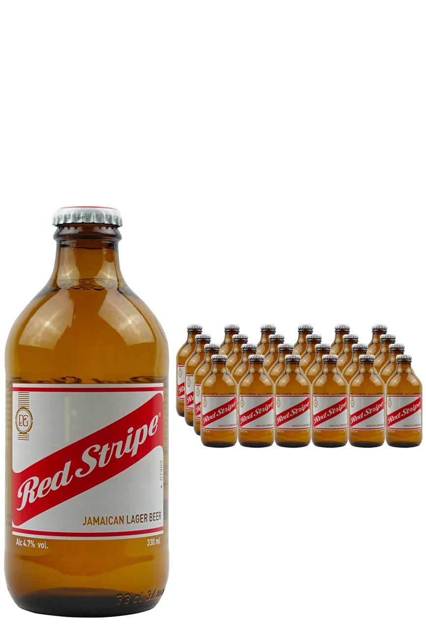 Red stripe lager beer 33 cl (24u.)