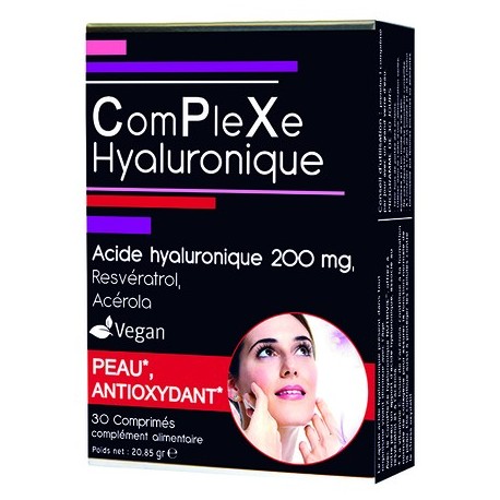 Acide hyaluronique 30 unités - peau/antioxydant - Nutrivie